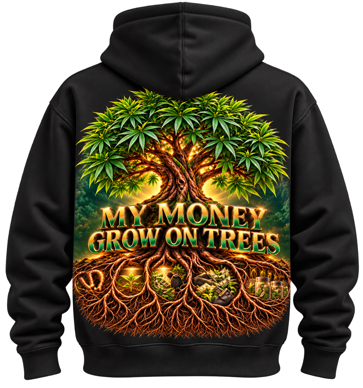 455.0BOYS MONEY TREE HOODIE
