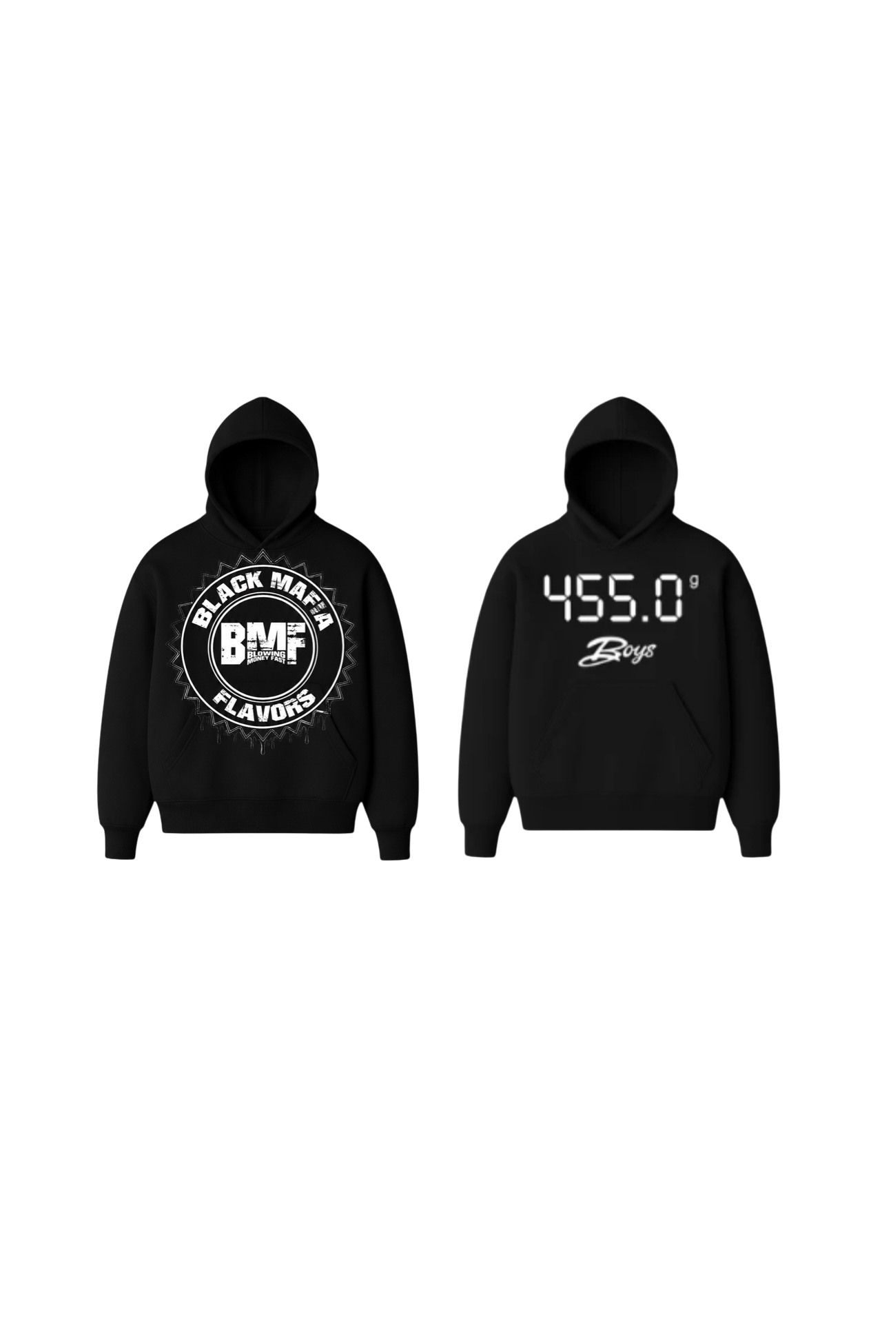 OFFICIAL BMF X 455 BOYS HOODIE