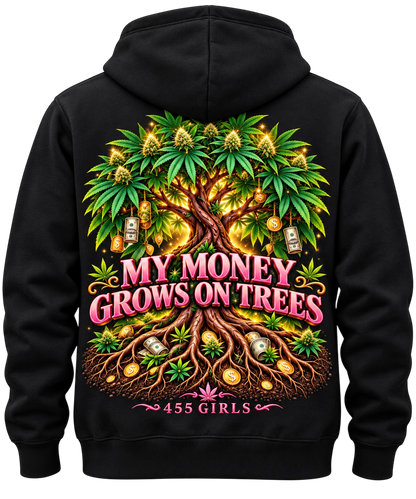 455.0GIRLS MONEY TREE HOODIE
