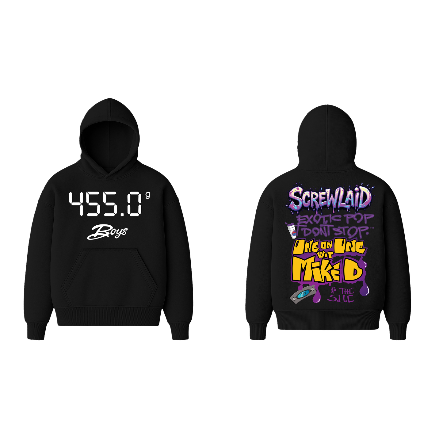 DIGITAL HOODIE - BLACK