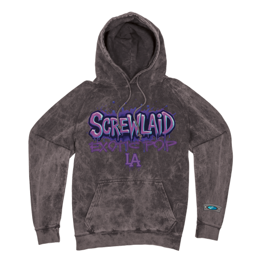 455 BOYS X EXOTIC POP CLOUD HOODIE - VINTAGE BLACK