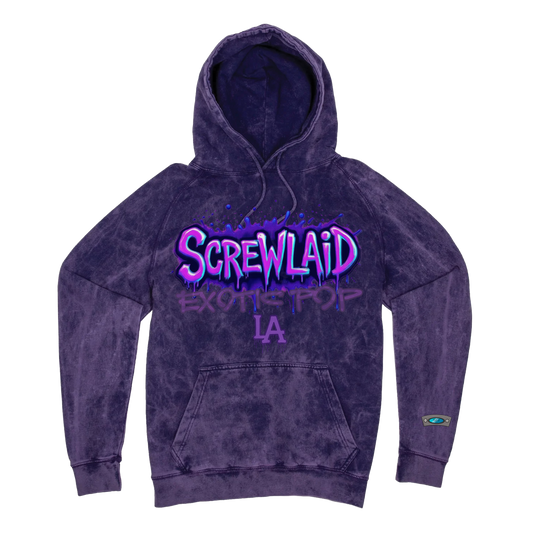 SCREWLAID CLOUD HOODIE - VINTAGE PURPLE